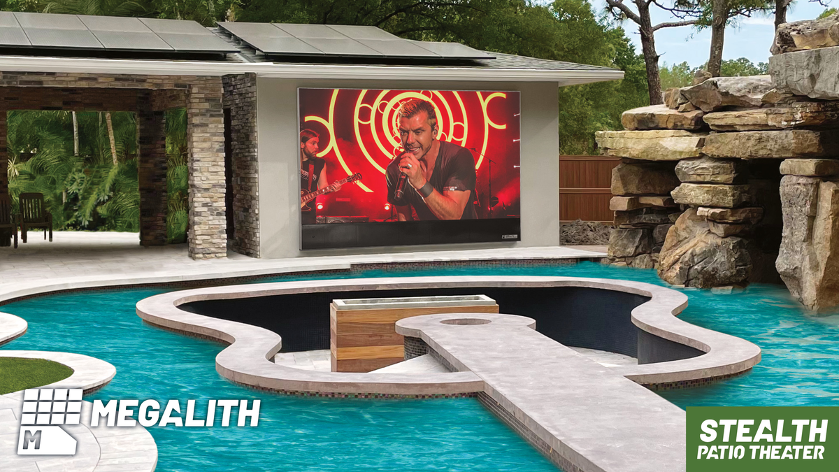 Underwhelmed by Outdoor TV Systems? Stealth Patio Theater is THE Solution!