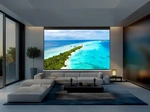 High-lumen projection to create big screen experiences for active multipurpose rooms and entertainment spaces.
