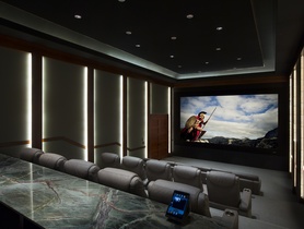 Home automation installation by HomeTronics Dallas