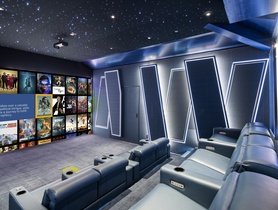 Trinnov-Ascendo 21 ch Atmos w 4 dual 18" subs and 32" infrasonic sub & 35K lumen Christie Griffyn