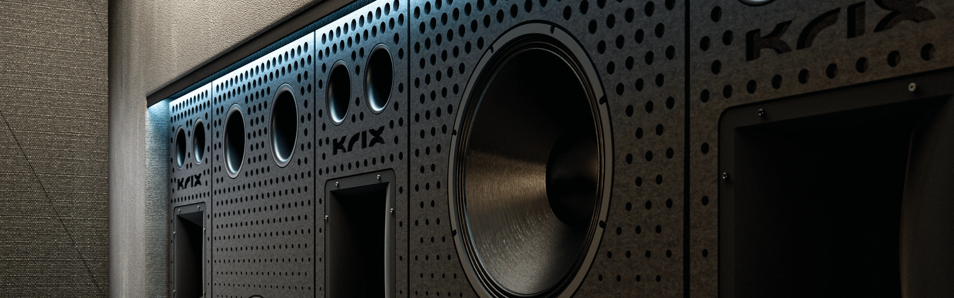 Krix Speakers – Architectural & Invisible