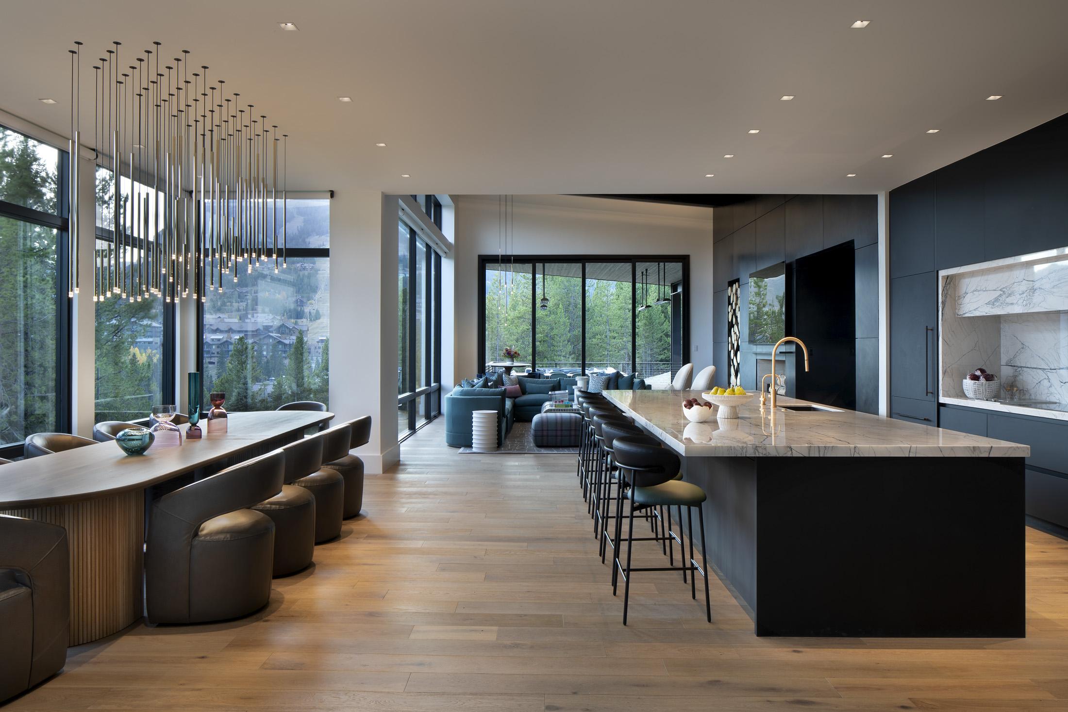 SAV Digital Environments Discreet Audio, Automated Lighting, Shades and TV, Control System, Distribute AV, Security System.