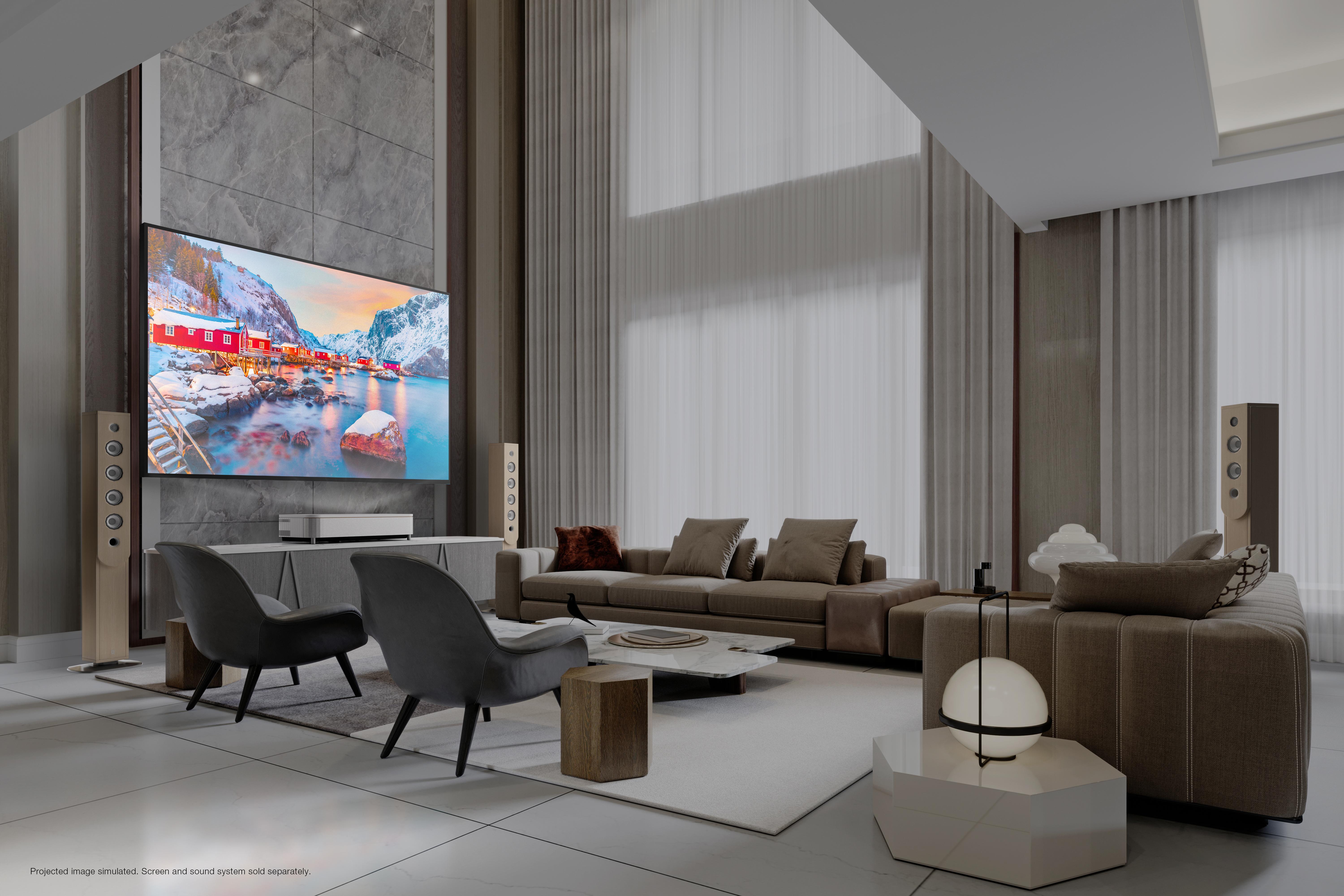 Epson High-lumen projection to create big screen experiences for active multipurpose rooms and entertainment spaces.
