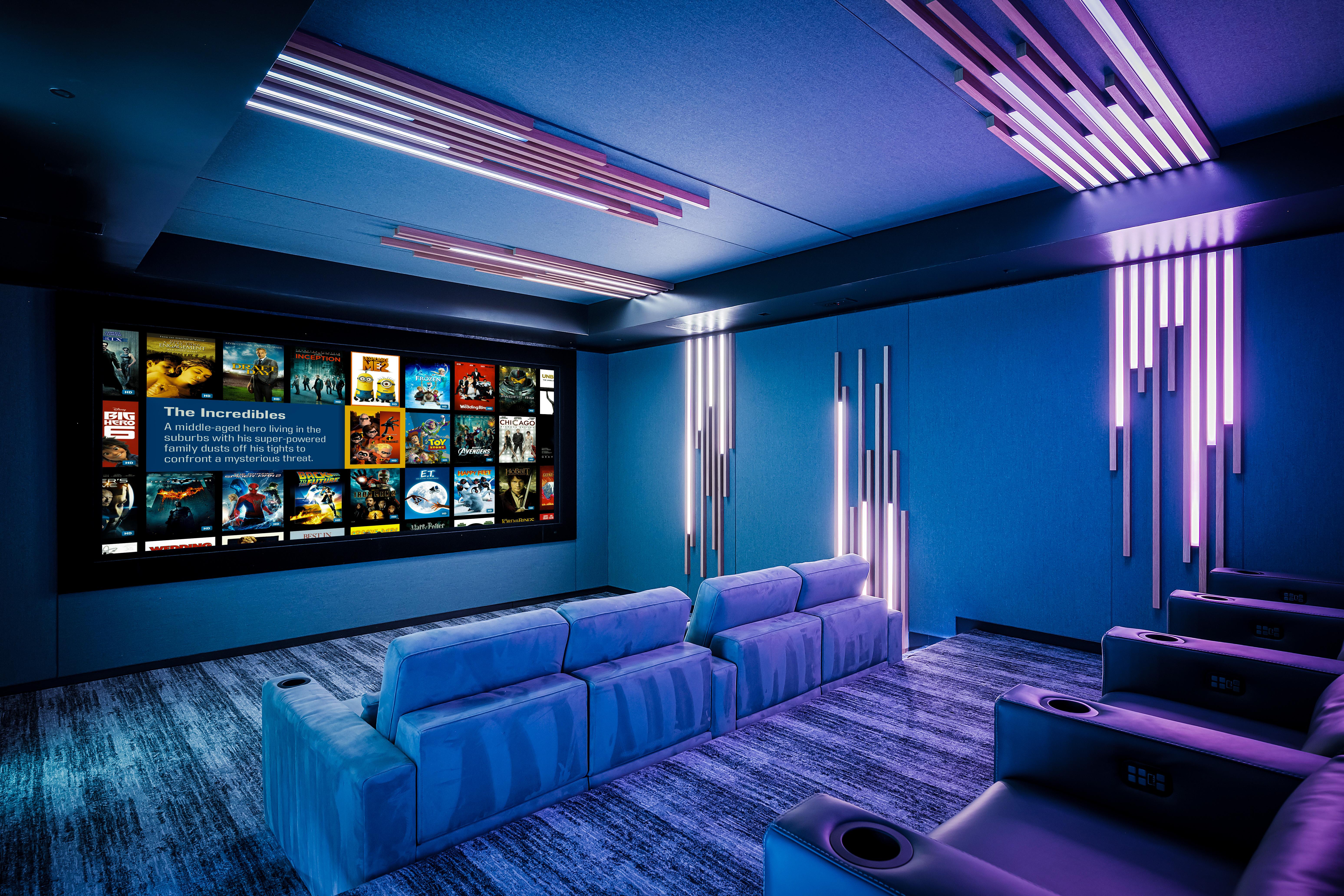 QAV Audio Video Smart Home / Home Controls Lighting Fixtures Home Cinema Lighting Control Home Theater/Media Room