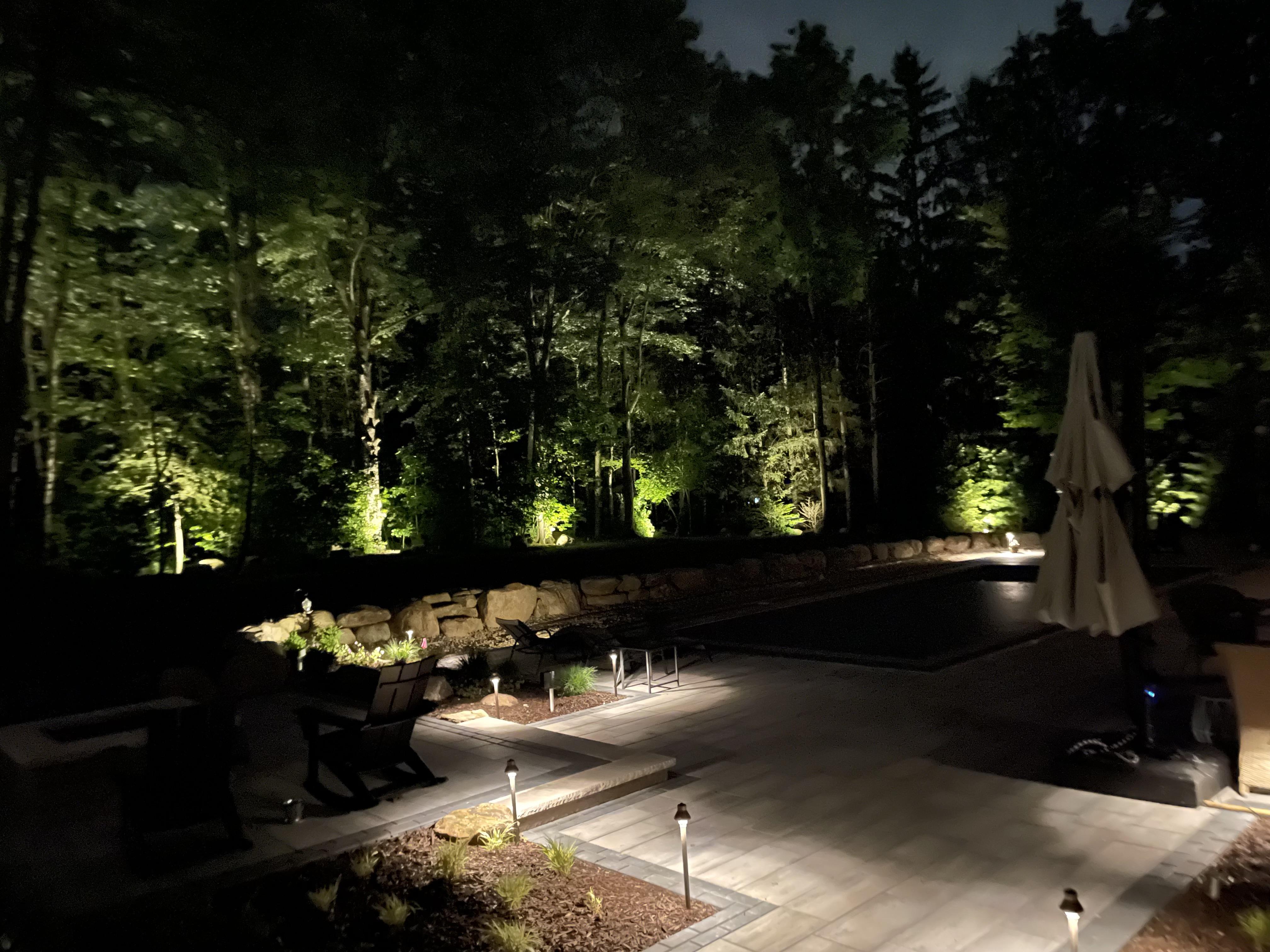 MediaObsessions Backyard Audio System (3 zones)Landscape Lighting Outdoor DisplayLighting ControlWiFi CCTV