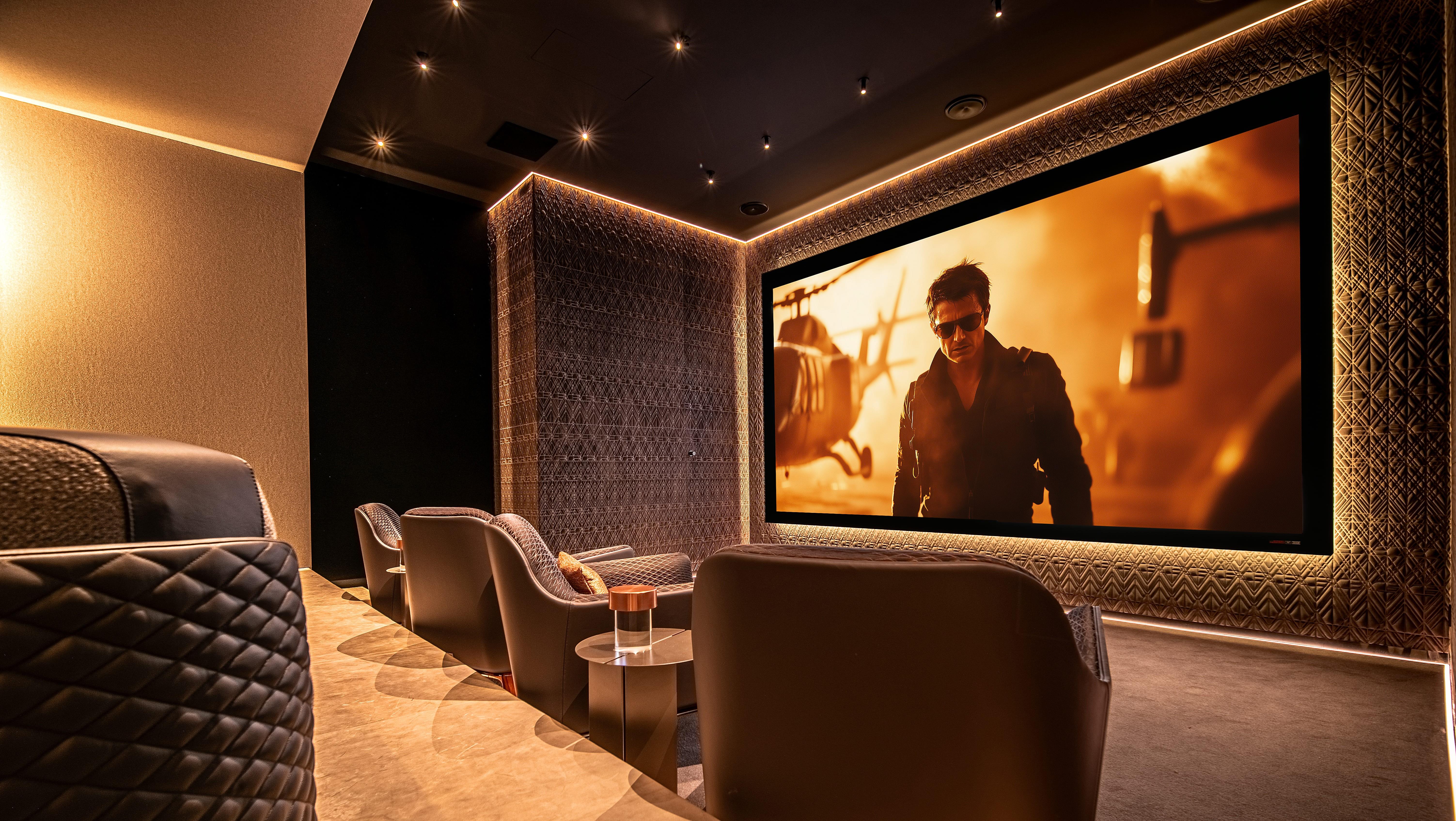 Trinnov Audio Trinnov Audio Altitude16, Procella loudspeakers with Trinnov WaveForming. Cinematic showroom, Warsaw, Poland.